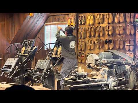 Shaping & Hollowing Wooden Shoes | Zaanse Schans Clog Making