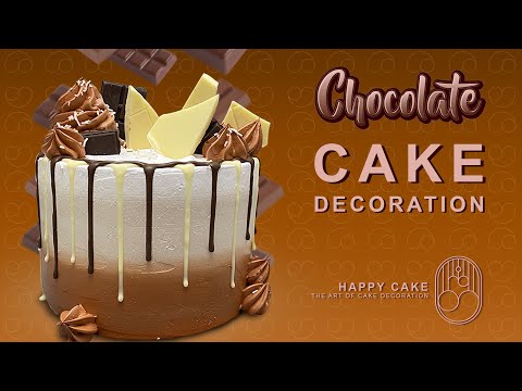 Delicious Chocolate Cake Recipes | So Yummy Chocolate Cake Decorating Ideas | HappyCake