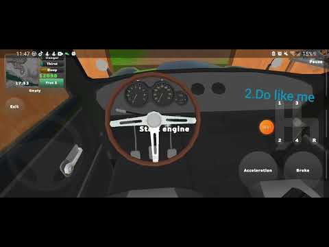 how to start car in pickup game