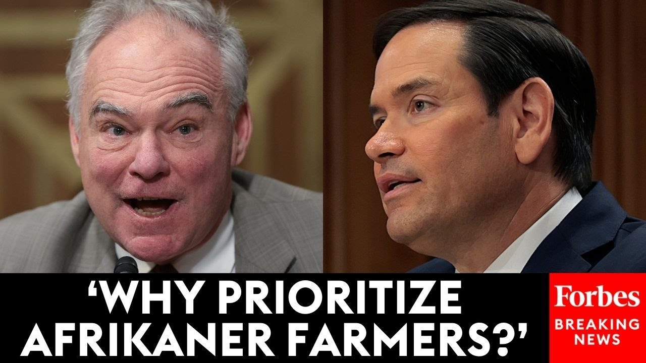 Tim Kaine Asks Marco Rubio If He Thinks Afrikaner Farmers Are The Most Persecuted Group In The World