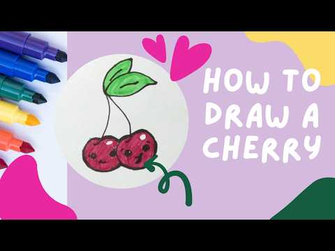 How To Draw Funny Cherries