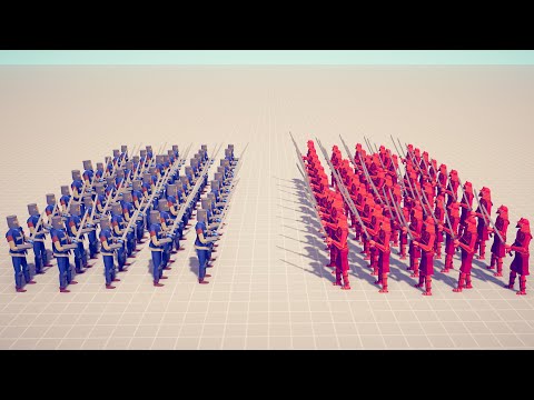 50 MELEE vs 50 MELEE UNITS - Totally Accurate Battle Simulator TABS