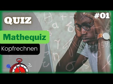 Mathe Quiz - Löst die Kopfrechenaufgaben