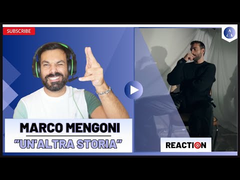 MARCO MENGONI - "Un'Altra Storia" ft. Franco126 | REACTION | FIRST Time Hearing