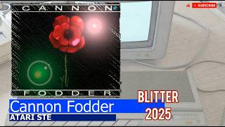 Atari STE -=Cannon Fodder=- blitter 2025