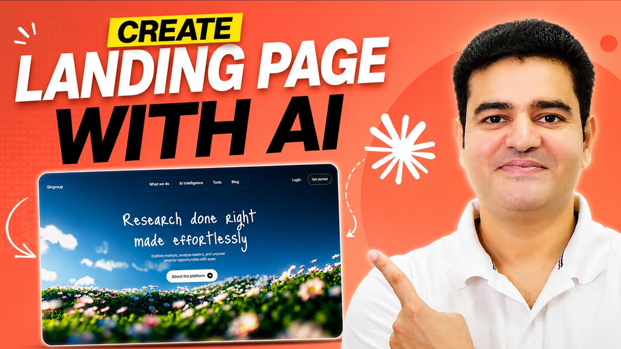 Create landing Page for Ads Using Claude AI | #claudeai #landingpage