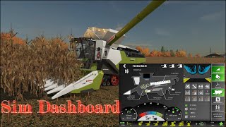 LS22 Sim Dashboard #13 Claas Drescher Terminal