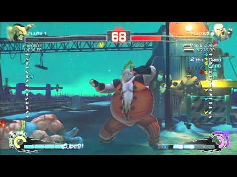 SSF4 Rank Match  mmk8864 (ZA)  vs  Markun2009 (RU)