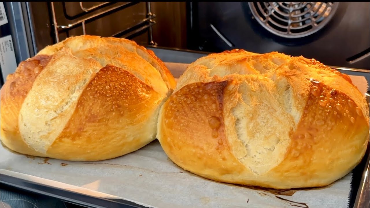 My grandmother's century-old bread recipe! After this recipe you won't buy bread anymore.