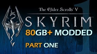 80GB Skyrim - Part 1-  The Adventure BEGINS