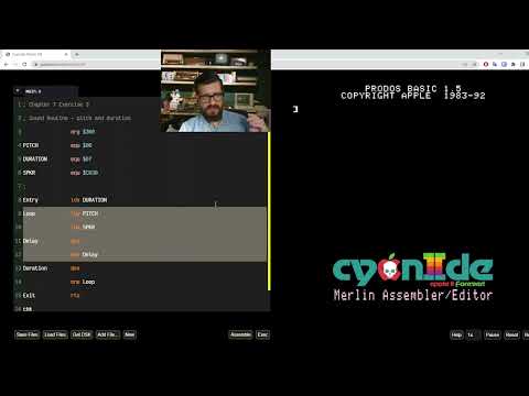 Learning 6502 Assembly on the Apple II, the easy way - Ep. 7: Sound Generation