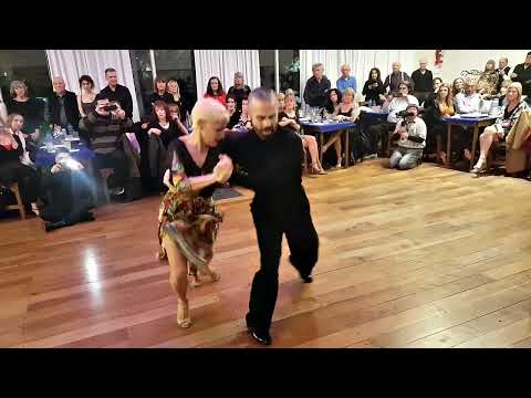 Fantástico, Aurora Lubiz, Claudio Gonzalez, tango danza, La Friulanta milonga