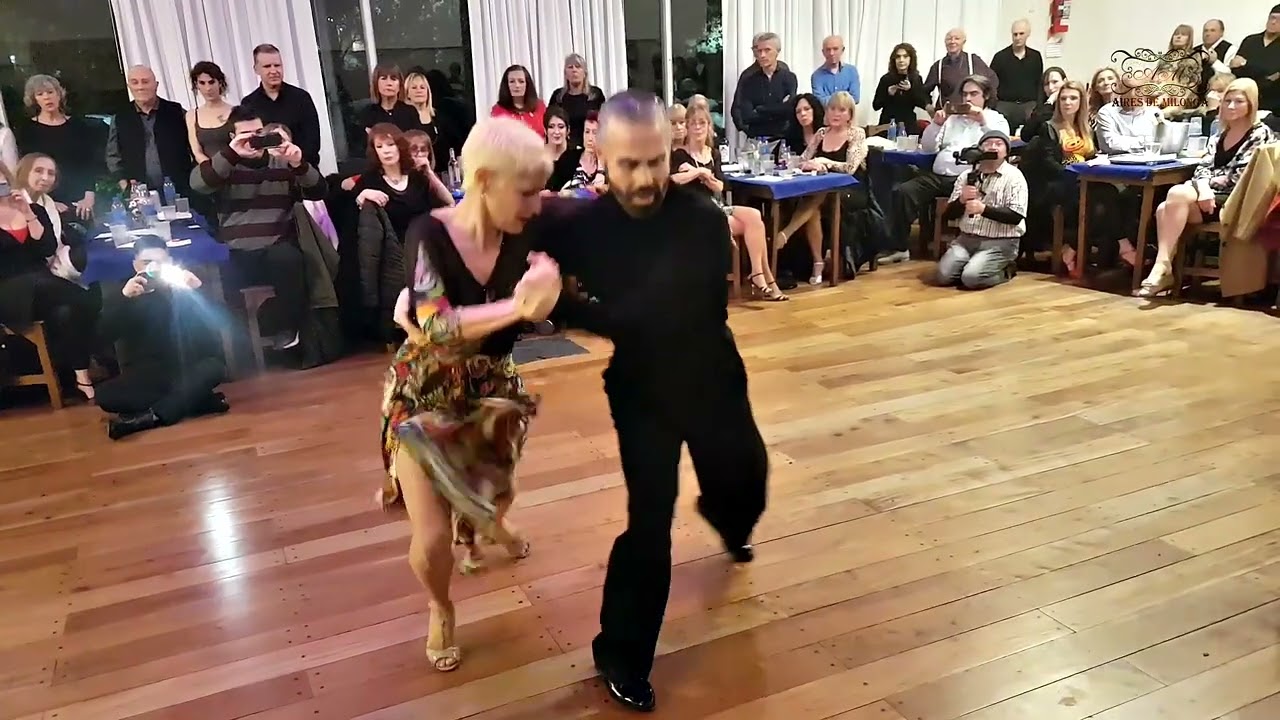 Fantástico, Aurora Lubiz, Claudio Gonzalez, tango danza, La Friulanta milonga