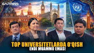 Top universitetlarda o‘qish endi muammo emas! | GAPiRING
