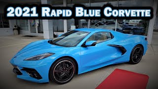 MORE 2021 C8 COREVETTES!! 2LT & 3LT w/ Z51 ~ Rapid Blue - Elkhart Lake Blue | Coupe & Convertible