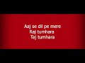 Suno Na Sangemarmar Lyrics Song Youngistaan Arijit Singh
