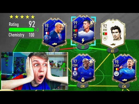 99 TOTY RONALDO IN A 192 RATED FUT DRAFT!! - FIFA 20