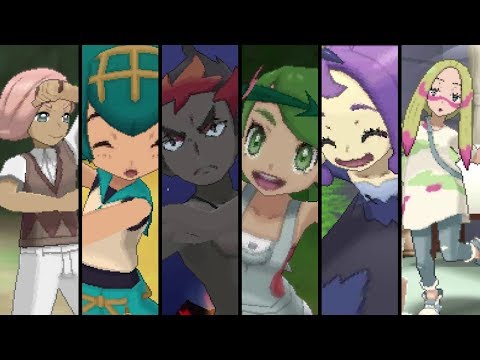 Pokemon Ultra Sun and Ultra Moon -  All Island Trials (Totem Pokemon)