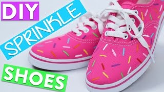 DIY SPRINKLE SHOES