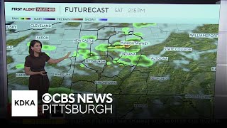Severe storms possible on Saturday afternoon in Pittsburgh | KDKA-TV Morning Forecast (6/6)