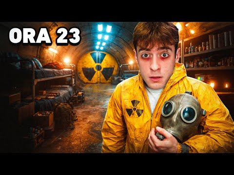 SOPRAVVIVO 24H nel mio BUNKER ANTI-ATOMICO!!