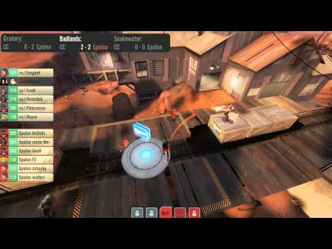 VanillaTV - Crack Clan vs Epsilon - ETF2L Season 11 Playoff Round 2 - Badlands