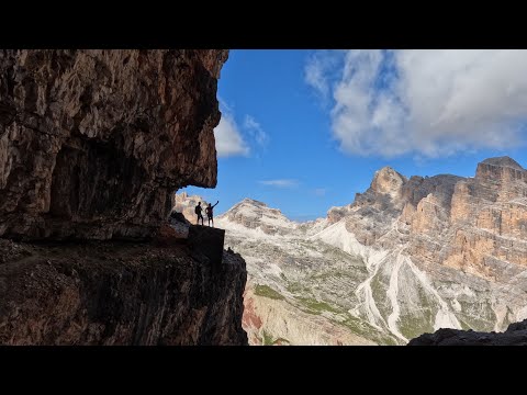 Tofana di Rozes (3225m) via Ferrata Giovanni Lipella