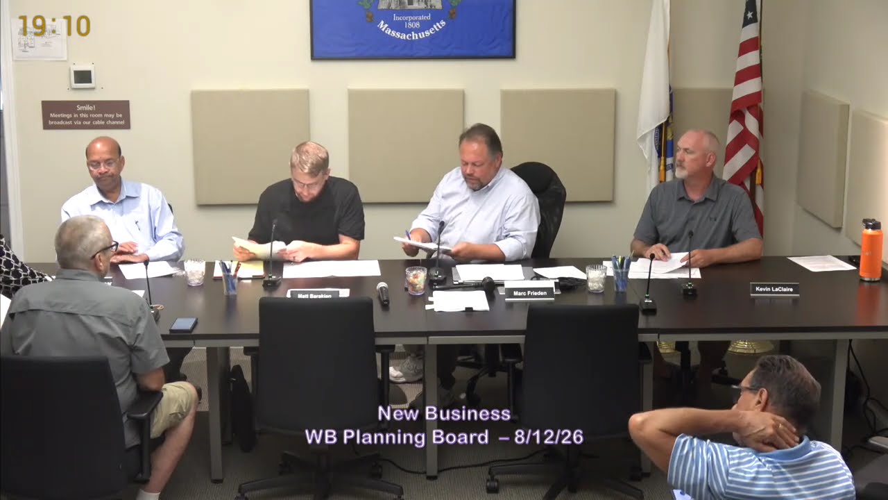 From the Planning Board