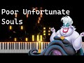Poor Unfortunate Souls (Little Mermaid) - Piano Tutorial [Nivek.Piano]