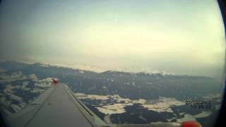 preview picture of video 'Landing at Innsbruck with Niki Air (Airbus 320)'