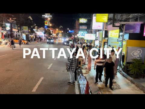 Pattaya city |Night Life pattaya City Walking street Terminal 21 Mall |Pattaya Fruit Market thailand
