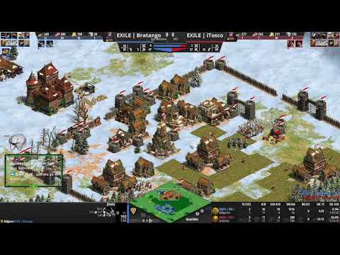 Enclosed League | Tosco vs Bratango | Exile Team AoE2