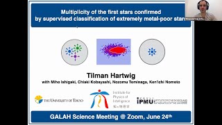 Tilman Hartwig • Multiplicity of the first stars confirmed by supervised classification of EMP stars