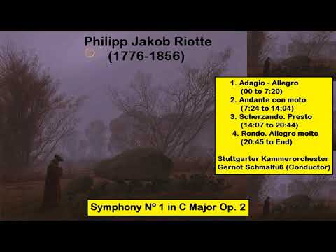 Philipp Jakob Riotte (1776-1856) - Symphony Nº 1 in C Major Op. 25