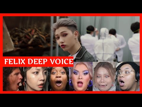 "Felix Deep Voice" Stray Kids - 'God's Menu' Reaction Compilations
