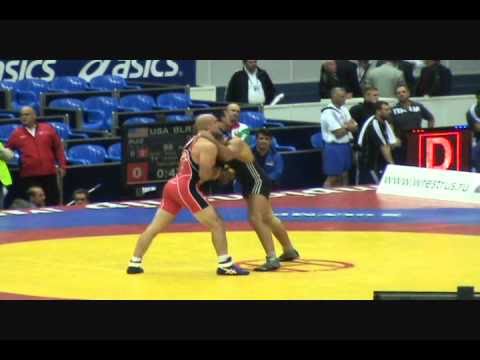 2010 WORLDS: Timofej Dzeinichenka (BLR) dec. Justin Ruiz (USA), 96 kg GR