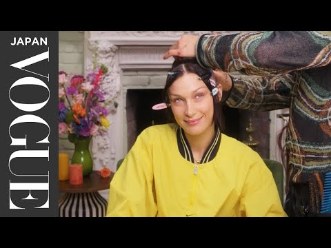 ベラ・ハディッド、お灑落な「まとめ髪」のハウツーを紹介。| Hairdo | VOGUE JAPAN (ベラ・ハディッド、お洒落な「まとめ髪」のハウツーを紹介。| Hairdo | VOGUE JAPAN)