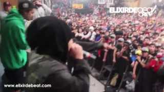 Elixir de Beat Crew en Enfermos del Rap (El back stage)