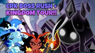 DOING BOSS RUSH + KINGDOM TOUR! - Cookie Run Kingdom pt. 9