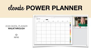 2026 Elevate Power Digital Planner and 12 Subject Notebook Walkthrough