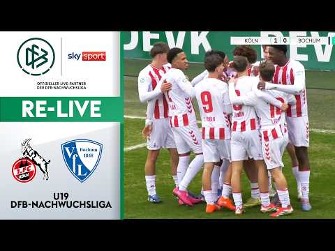 LIVE 🔴 1. FC Köln - VfL Bochum | U19 DFB-Nachwuchsliga Hauptrunde