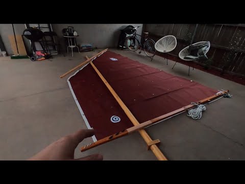 Building a SCAMP part 093 - Rigging & Oar Mounts