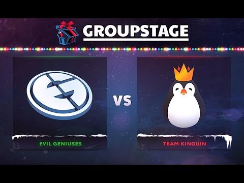 Evil Geniuses vs Kinguin Game 3 - DOTA Summit 8: Group B - @Bulba @PieLieDie @DeMoN @Moo