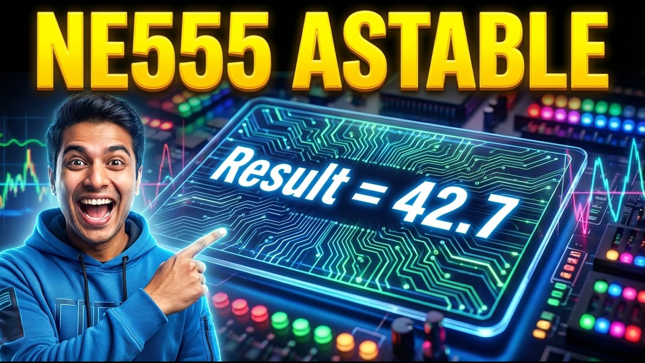 NE555 Astable Interactive Calculator