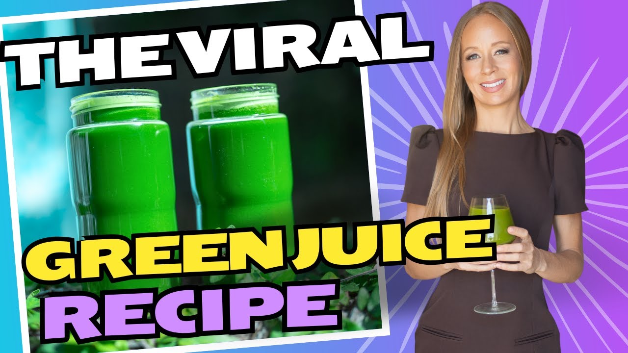 Making Lou Corona’s Viral Healing & Anti-Aging Green Juice | Lemon Ginger Blast 🍋