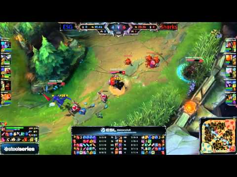 Viertelfinale ESL Meisterschaft Spring Cup 3 - ESG vs Sharks