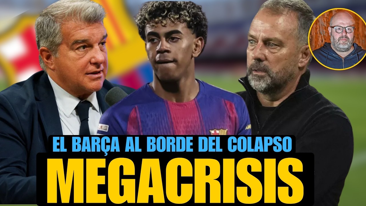 MEGACRISIS EN EL BARÇA: LA CAÍDA DE LAMINE YAMAL ES HEAVY