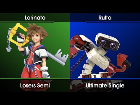 Dreamland Weekly #16 Losers Semi - Lorinato (Sora) Vs. Rulta (R.O.B.) SSBU Ultimate Tournament