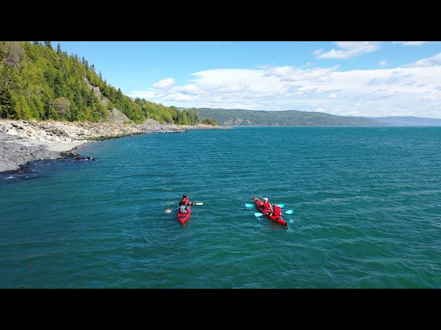 Les aventures d&rsquo;Élisabeth dans Charlevoix: le kayak de mer