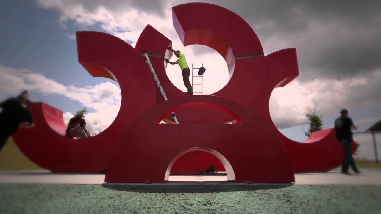 SKATING ON PUBLIC ART WITH TOREY PUDWILL - RED BULL SKATE SPACE